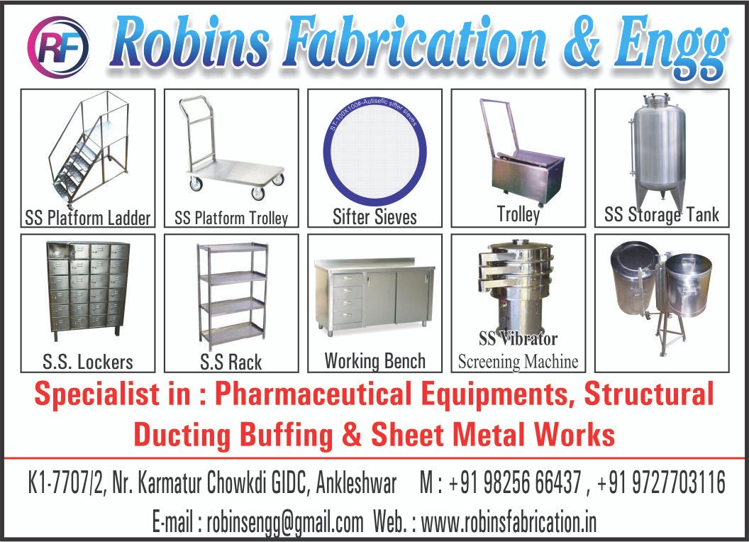 Image for ROBINS FABRICATION & ENGG